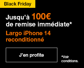 Black Friday - remise de 100€