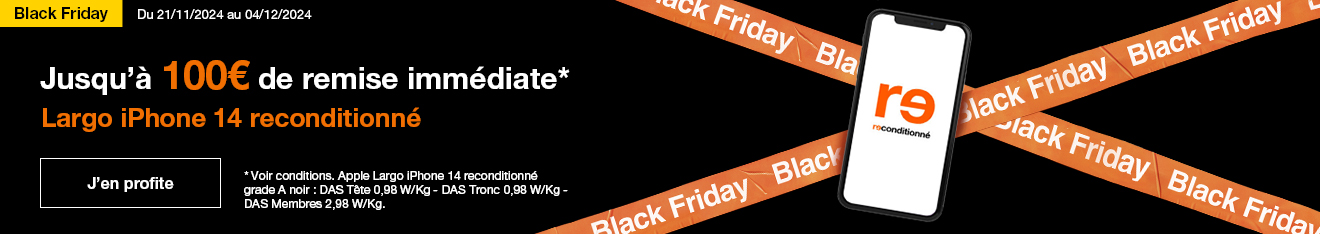 Black Friday - remise de 100€